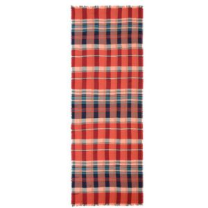 Rominoff plaid scarf