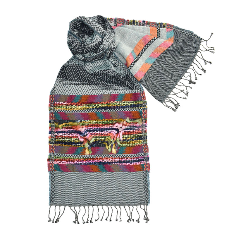 Brystal embellished scarf