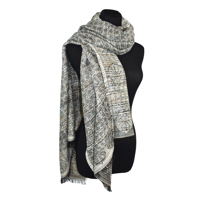 Benton soft blend woven scarf