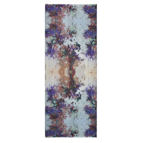 Emirate floral wool scarf