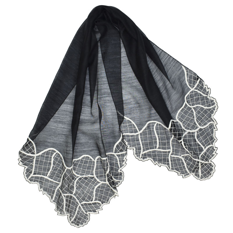 Jaydon scalloped shawl