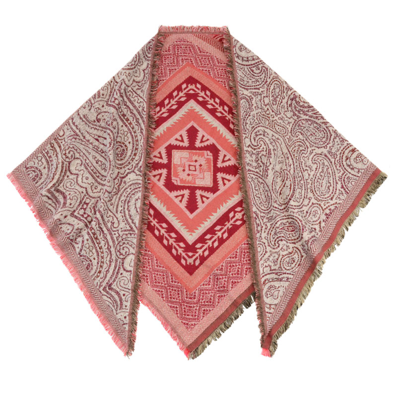 Volsk reversible triangle shawl