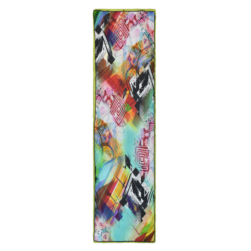 Enrique colorful abstract scarf