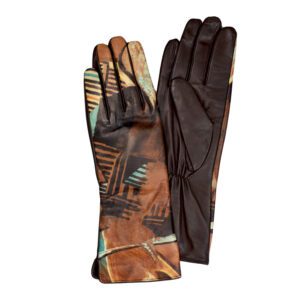 Maxwell brown leather gloves