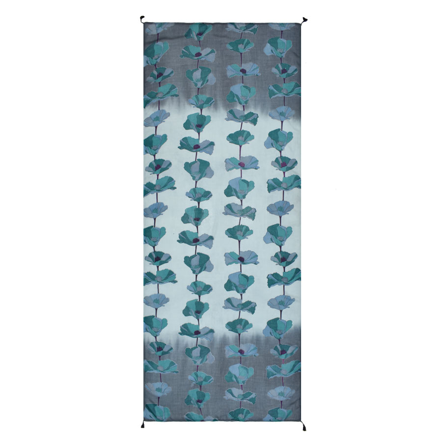 Garland floral scarf