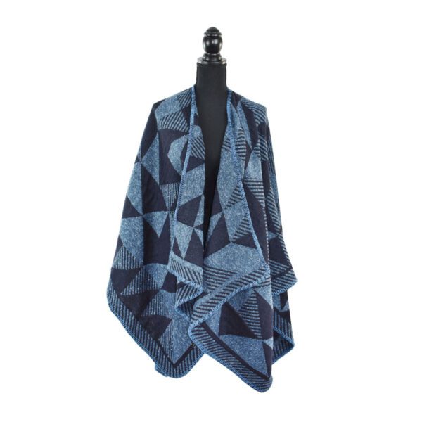 Jax reversible Ruana wrap