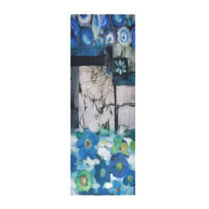 Sumner mixed motif floral scarf