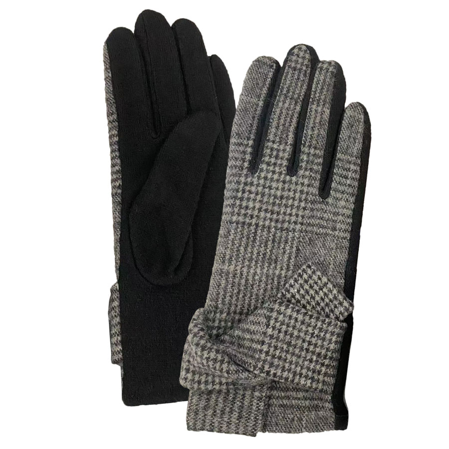 Otis plain gloves with twist