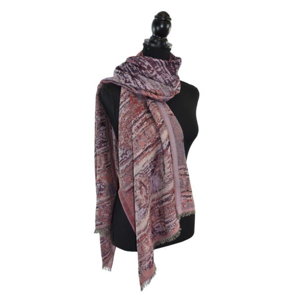 Aztec Narrow Woven scarf