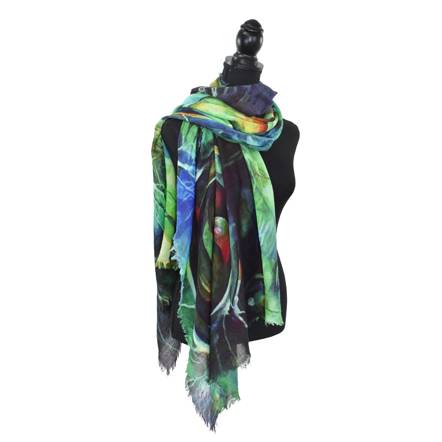 Enigma Abstract Circle Scarf - Fall/Winter Collection '22