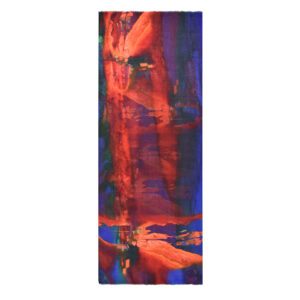 Phoenix painterly scarf