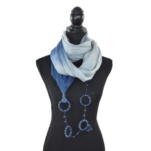 Unity jeweled infinity scarf
