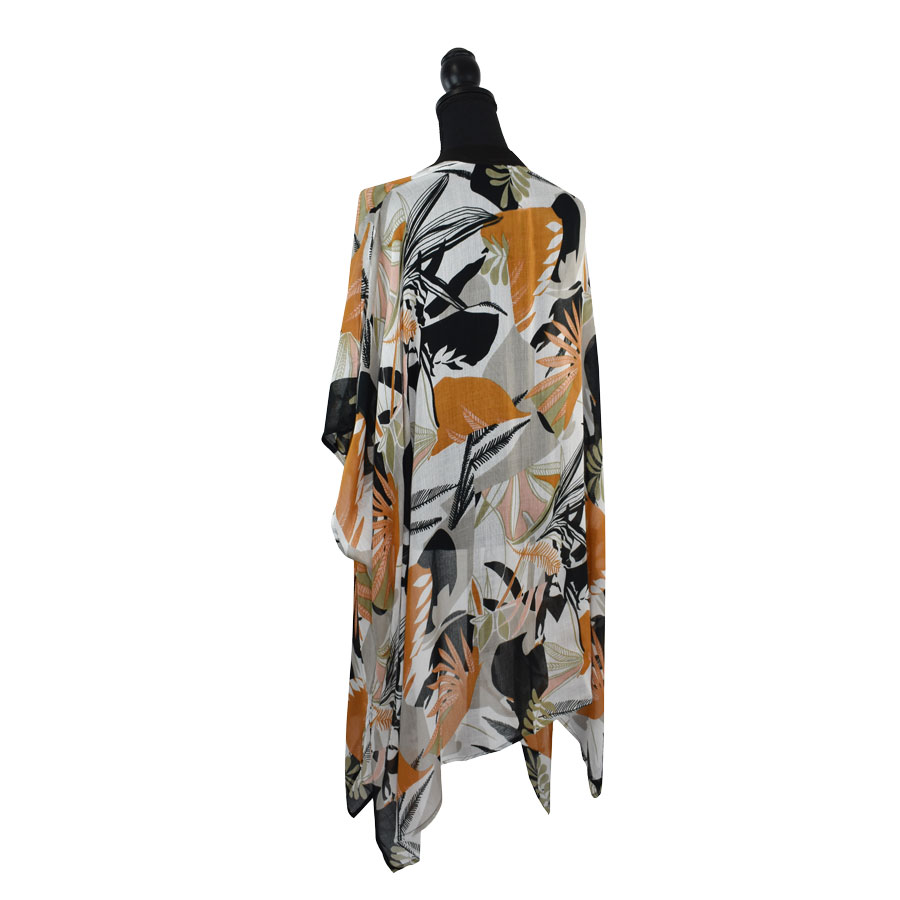 Niecy Palm Print Kimono - Dupatta Designs - SS23