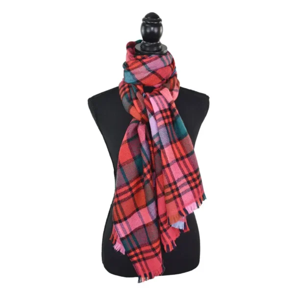 Oakleigh Narrow Plaid Scarf - Image 12