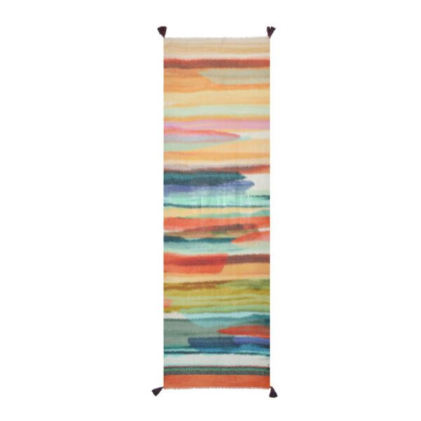 Jonah Colorful Striped Scarf - Image 2