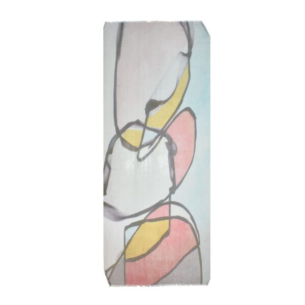 Vali Modern Abstract Summer Scarf