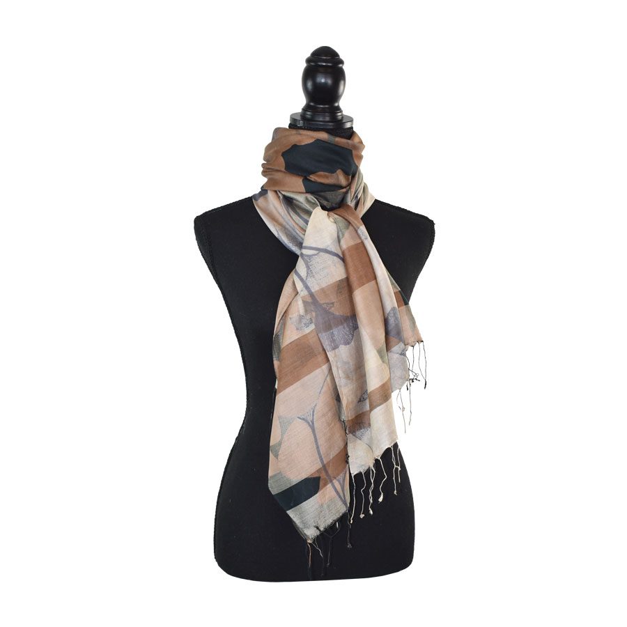 Alaia Handwoven Silk Scarf - Image 7