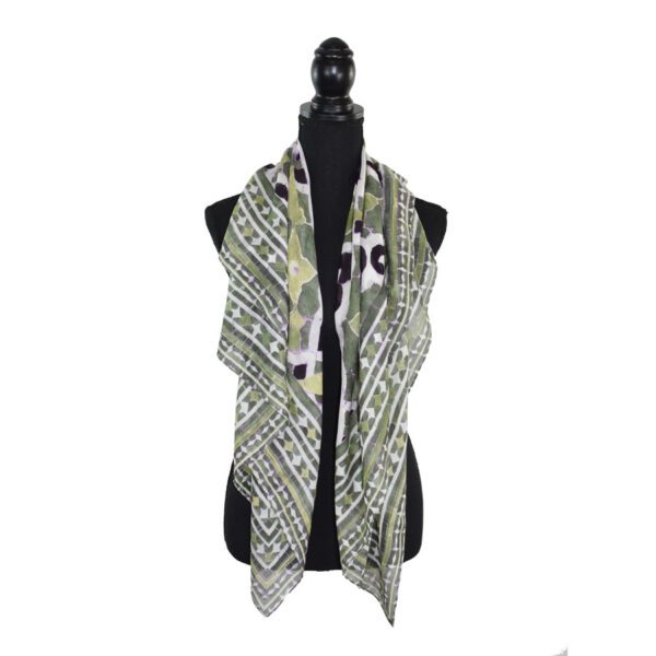 Arnette Medallion Print Square Scarf - Image 6