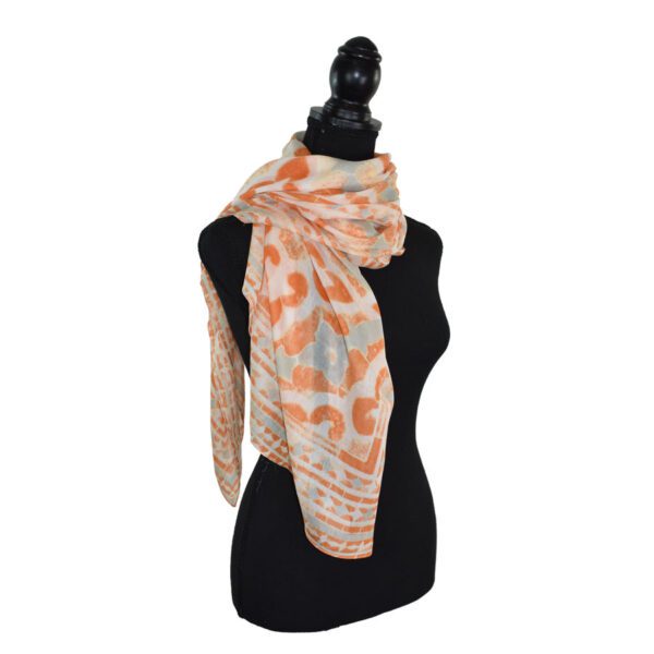 Arnette Medallion Print Square Scarf - Image 10