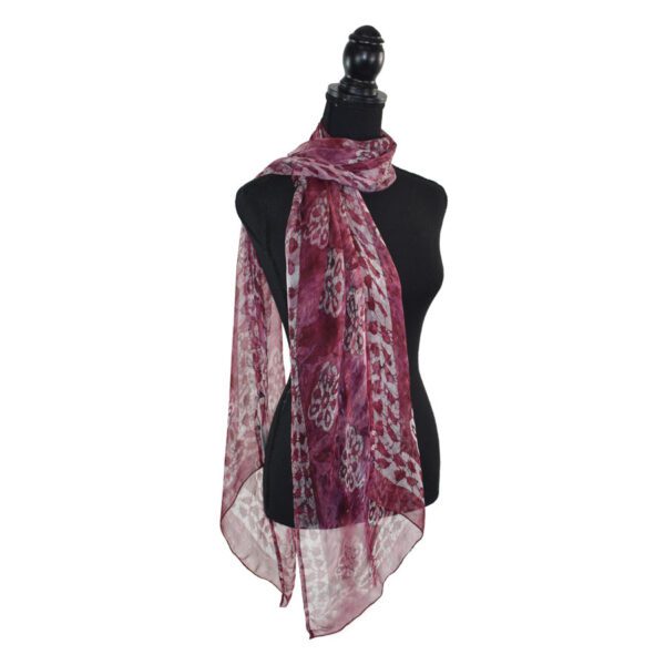 Beverly Lightweight Batik Scarf - Image 7