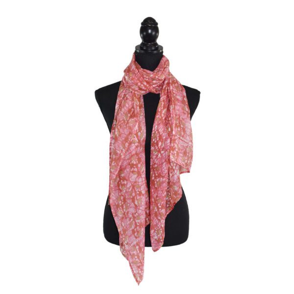 Emelie Handmade Batik Silk Scarf