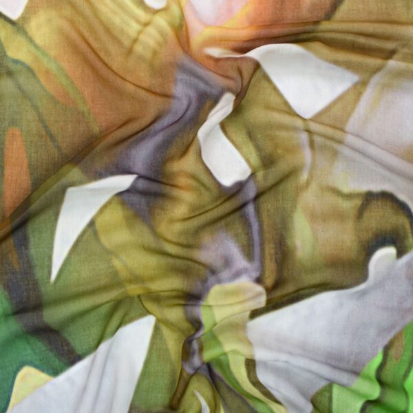 Folio Abstract Nature Inspired Scarf - Image 2