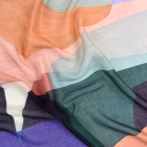 Gideon Layers Geo Print Scarf