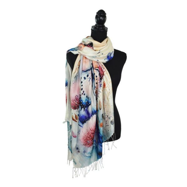 Jaiylah Butterfly Shawl Scarf - Image 2