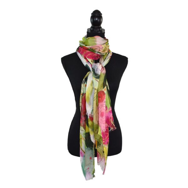 Laguna Artful Floral Print Scarf - Image 2