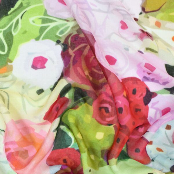 Laguna Artful Floral Print Scarf