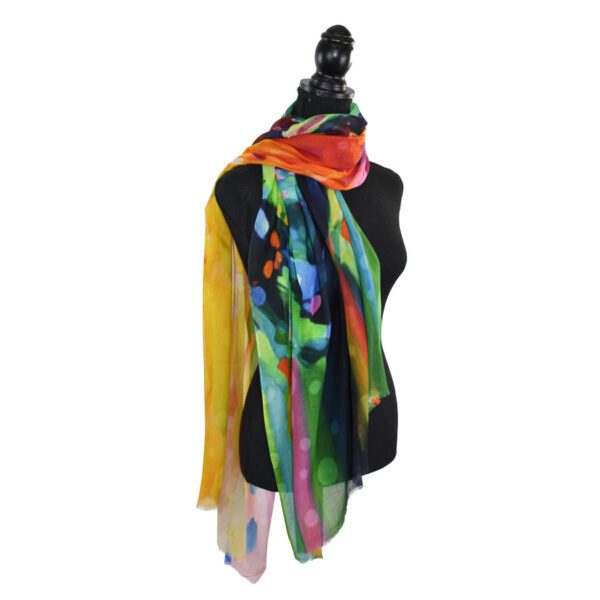 Lucky Colorful Summer Scarf - Image 3