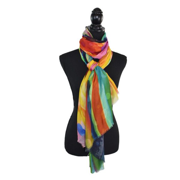 Lucky Colorful Summer Scarf - Image 2