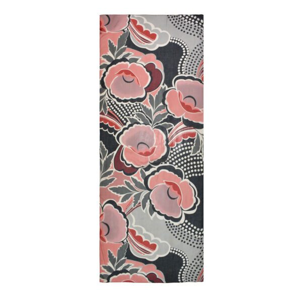 Lyndsey Dotted Floral Scarf - Image 4