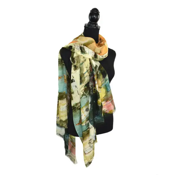 Marisol Painterly Scarf - Image 2