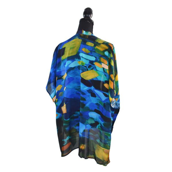 Oregon Painterly Brushstroke Kimono - Image 3