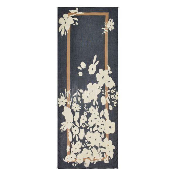 Sigorney Graphic Floral Scarf - Image 4