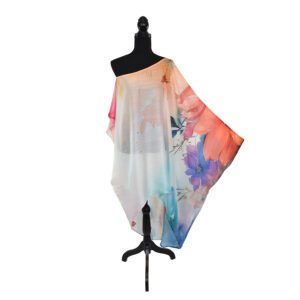 Montibello Off-the-Shoulder Asymmetrical Dress