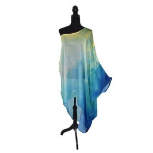 Sunsetta Off-the-Shoulder Asymmetrical Dress