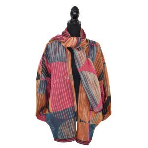 Decker Sweater Jacket with Scarf